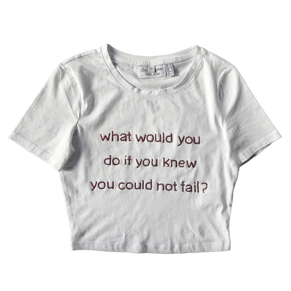 what would you do – baby tee